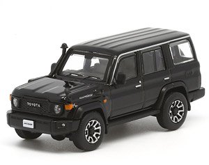 Toyota Land Cruiser 70 Attitude Black Mica RHD (Diecast Car)