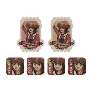 Yu-Gi-Oh! Duel Monsters GX [Especially Illustrated] Jaden Yuki Mini Sticker Set Off Mode Duelists Ver. (Anime Toy)