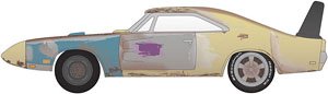 1969 Dodge Charger Daytona Mystery Matinee Yellow / Weathering (Diecast Car)
