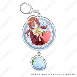 TVスペシャルアニメ「五等分の花嫁∽」 ルームウェア 2連アクリルキーホルダー 3.三玖 (キャラクターグッズ)