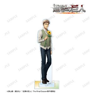 Attack on Titan [Especially Illustrated] Jean Flower Shop Ver. Extra Large Acrylic Stand (Anime Toy)