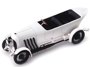 オーストリア ダイムラー 22/86 PS スペシャル `パルマのエリアス王子` 1909 ホワイト (ミニカー)