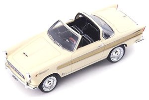 フィアット 1200 ヴィニャーレ ワンダフル 1957 アイボリー (ミニカー)