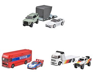 Hot Wheels Team Transport Assort 987D (Set of 4) (Toy) (Diecast Car)