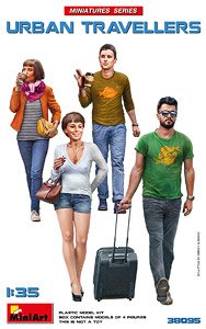 URBAN TRAVELLERS (Set of 4) (Plastic model)