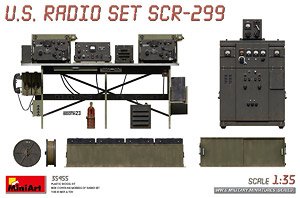 米国無線通信機 SCR-299 (プラモデル)