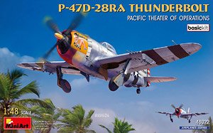 P-47D-28RA THUNDERBOLT. PACIFIC THEATER OF OPERATIONS. BASIC KIT (Plastic model)