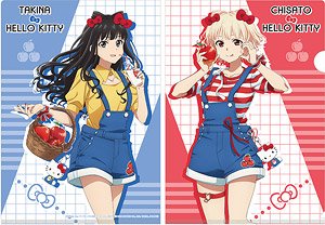 リコリス・リコイル×ハローキティ クリアファイル (キャラクターグッズ)
