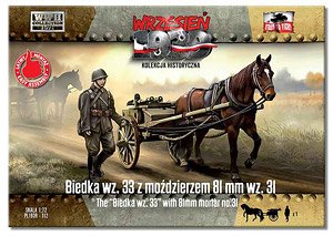 Biedka wz. 33 z mozdzierzem 81mm wz. 31 (Plastic model)