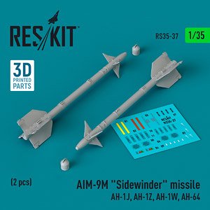 AIM-9M サイドワインダーミサイル (2個入) (プラモデル)