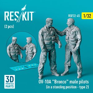 OV-10A ブロンコ クルー タイプ2 (2体入) (プラモデル)