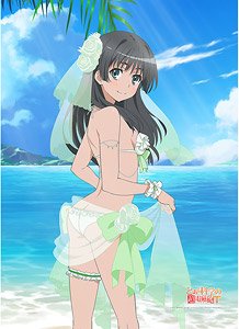 A Certain Scientific Railgun T [Especially Illustrated] B2 Tapestry (Ruiko Saten / Wedding Swimwear) (Anime Toy)