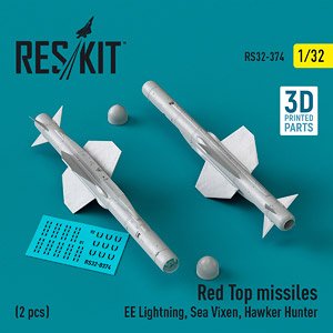 レッドトップ 空対空ミサイル (2個入) (プラモデル)