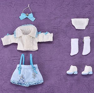 Nendoroid Doll Outfit Set: Suspender Skirt Set (White & Blue) (PVC Figure)