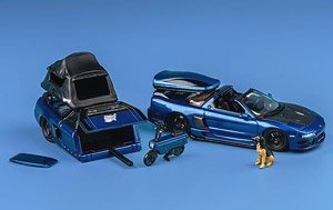 NSXTRA Transparent Blue デラックスバージョン (ミニカー)