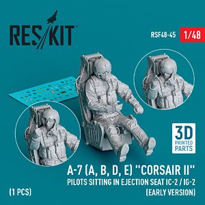 A-7 (A、B、D、E) パイロット w/ IC-2/IG-2 射出座席 (プラモデル)