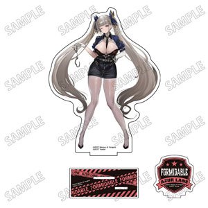 アズールレーン 描き下ろしBIGアクリルスタンド【セキュリティver.】(2)フォーミダブル (キャラクターグッズ)