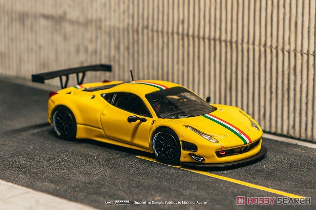 Ferrari 458 Italia GT3 Yellow (Diecast Car) その他の画像1