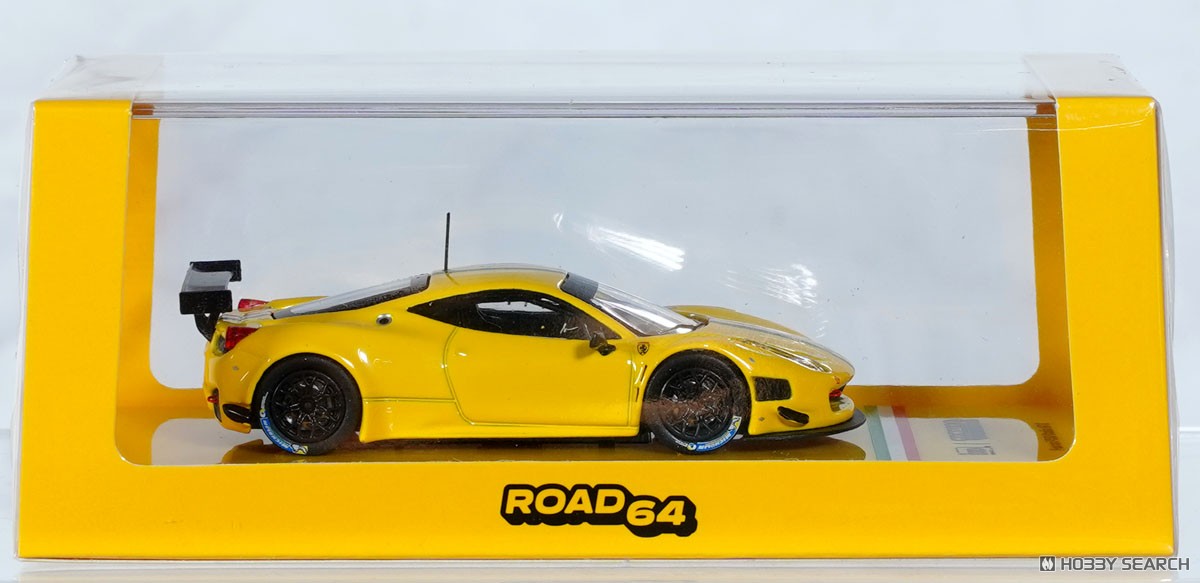 Ferrari 458 Italia GT3 Yellow (Diecast Car) パッケージ1