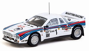 Lancia 037 Rally Rally Monte Carlo 1983 Winner W. Rohrl / C. Geistdorfer (Diecast Car)