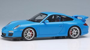 Porsche 911 (997.2) GT3 Clubsport 2010 リビエラブルー (ミニカー)