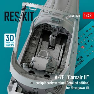 A-7E (初期型) コックピット `ディテールエディション`w/立体モールドパネル (ハセガワ用) (プラモデル)