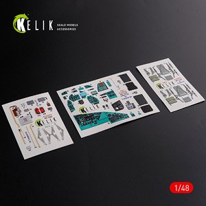 Mi-24D (Hind-D) interior 3D decals for Trumpeter kit (Plastic model)
