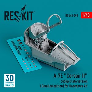 A-7E (後期型) コックピット `ディテールエディション`w/立体モールドパネル (ハセガワ用) (プラモデル)