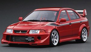 Mitsubishi Lancer Evolution VI GSR T.M.E (CP9A) Red (ミニカー)