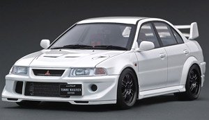 Mitsubishi Lancer Evolution VI GSR T.M.E (CP9A) White (ミニカー)