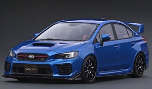 SUBARU WRX (CBA-VAB) STI Blue Metallic (ミニカー)