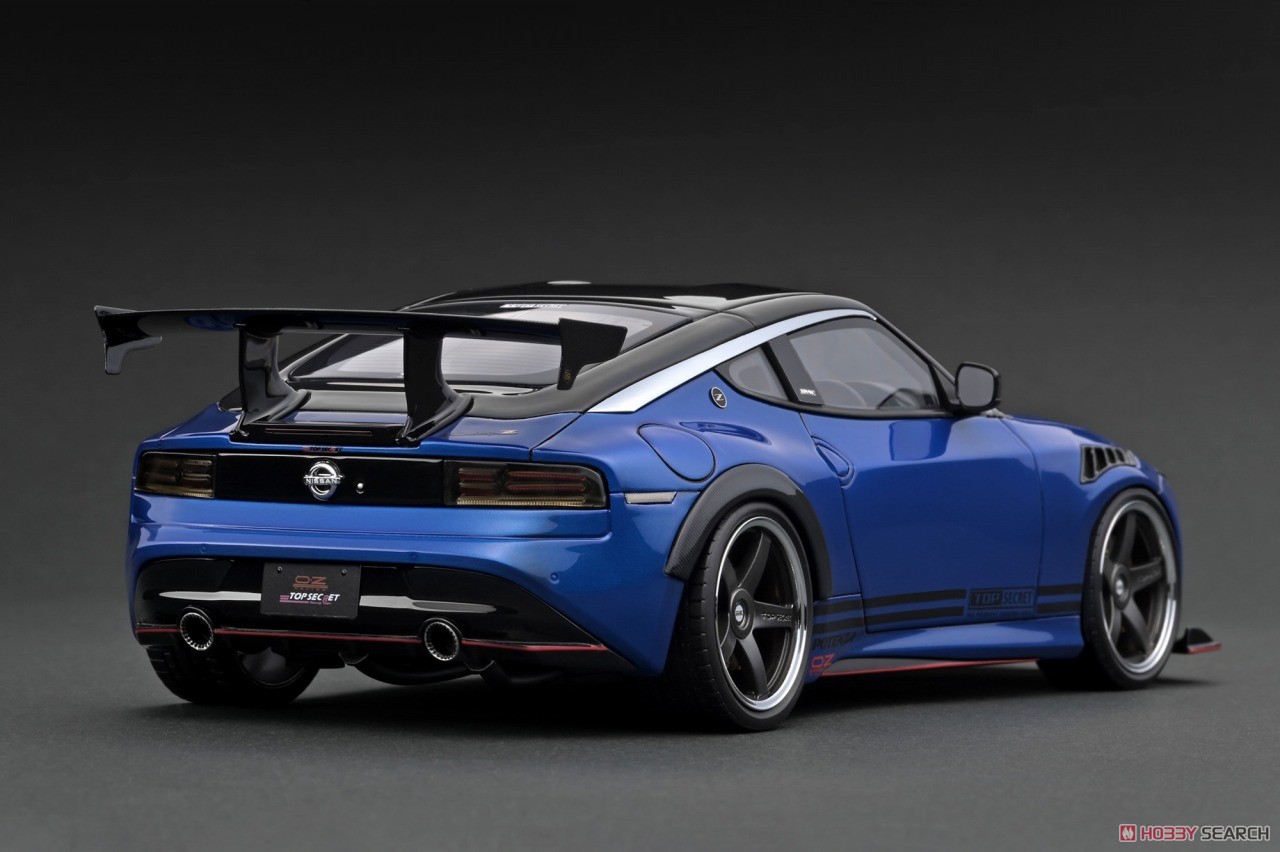TOP SECRET Fairlady Z (RZ34) Blue Metallic (ミニカー) 商品画像2