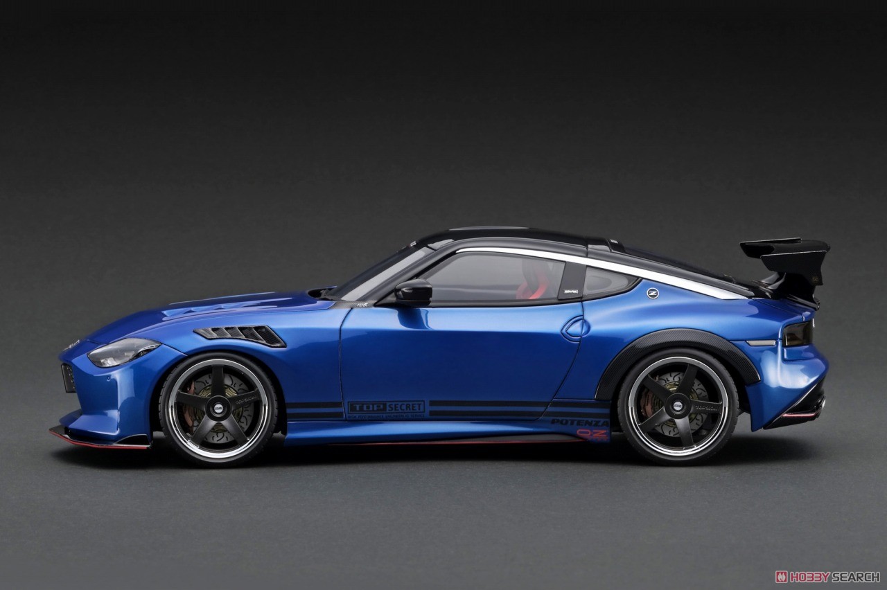 TOP SECRET Fairlady Z (RZ34) Blue Metallic (ミニカー) 商品画像3
