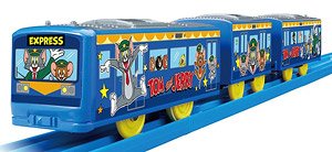 Tom and Jerry Wrapping Train (3-Car Set) (Plarail)