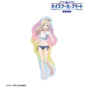 劇場版 ハイスクール・フリート 描き下ろし ヴィルヘルミーナ 海辺ver. オーロラステッカー (キャラクターグッズ)