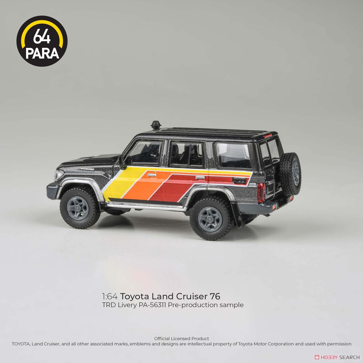 トヨタ ランドクルーザー LC 76 2014 TRD Livery RHD (ミニカー) その他の画像4