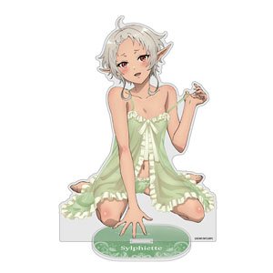 Mushoku Tensei II: Jobless Reincarnation [Especially Illustrated] Sylphiette Acrylic Stand (Large) Baby Dhole Ver. (Anime Toy)