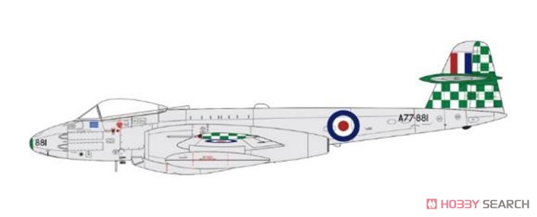 グロスター ミーティア F.8/FR.9 (プラモデル) その他の画像1