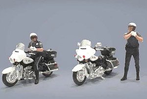 Figure Set - Speed Cop (Diecast Car)