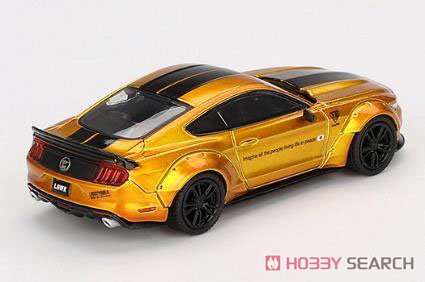 LB Works Ford Mustang LB Gold (LHD) [Clamshell Package] (Diecast Car) 商品画像2
