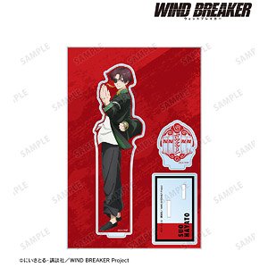 Wind Breaker Hayato Suou Big Acrylic Stand w/Parts (Anime Toy)