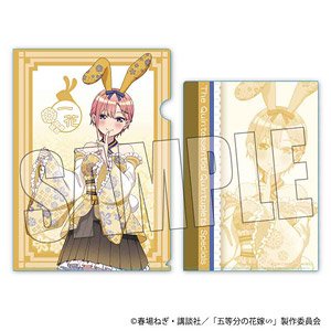 クリアファイル 五等分の花嫁∽ 中野一花 和装バニーver. (キャラクターグッズ)