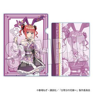 クリアファイル 五等分の花嫁∽ 中野二乃 和装バニーver. (キャラクターグッズ)