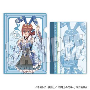 クリアファイル 五等分の花嫁∽ 中野三玖 和装バニーver. (キャラクターグッズ)
