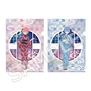 「Re:ゼロから始める異世界生活」 クリアファイルセット 七夕まつりver. ラム＆レム (キャラクターグッズ)