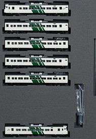J.R. Series 185-200 Limited Express (`Hamakaiji`, Odoriko Livery, Reinforced Skirt) Set (6-Car Set) (Model Train)