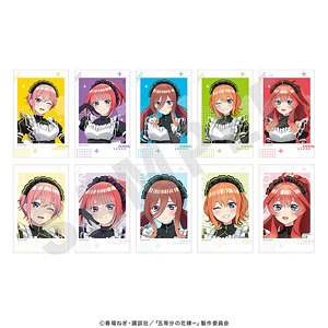 五等分の花嫁∽ チェキ風カード (10個セット) (キャラクターグッズ)