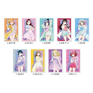 ラブライブ！サンシャイン!! アクリルカード B 第2弾 (9個セット) (キャラクターグッズ)