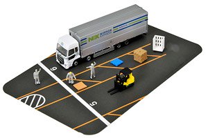 The Truck Collection Logistics Site Wing Van Set E NX Nippon Express (Model Train)