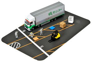 The Truck Collection Logistics Site Wing Van Set F Senko (Model Train)
